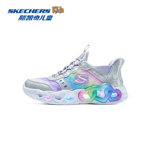 Skechers, детские кроссовки для отдыха, легко надевать
