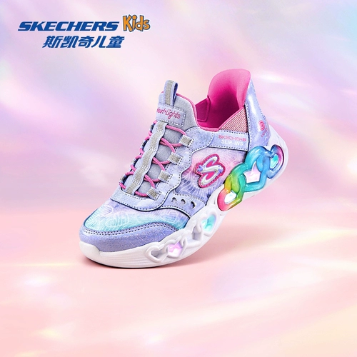 Skechers, детские кроссовки для отдыха, легко надевать