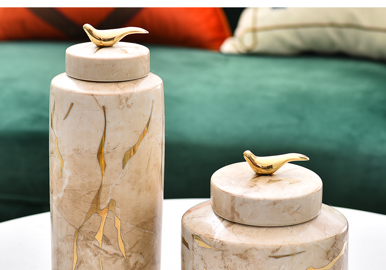 New Chinese style household act the role ofing is tasted ceramic vases, flower arranging flower implement furnishing articles quality of modern home decoration home decoration