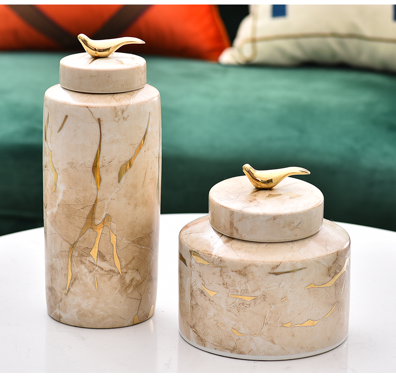 New Chinese style household act the role ofing is tasted ceramic vases, flower arranging flower implement furnishing articles quality of modern home decoration home decoration