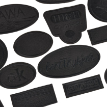 Black down jacket patch patch embroidery patch patch clothes patch hole repair embroidery patch patch pudding decoration