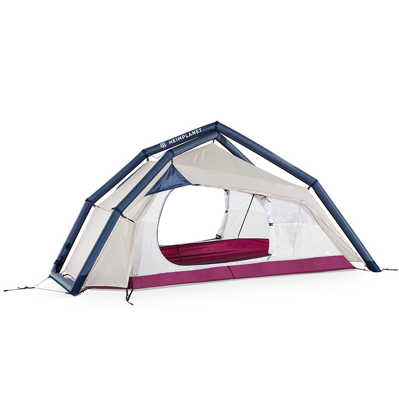 Heimplanet Надувная палатка с системой хранения и ветрозащитным тентом для рыбалки