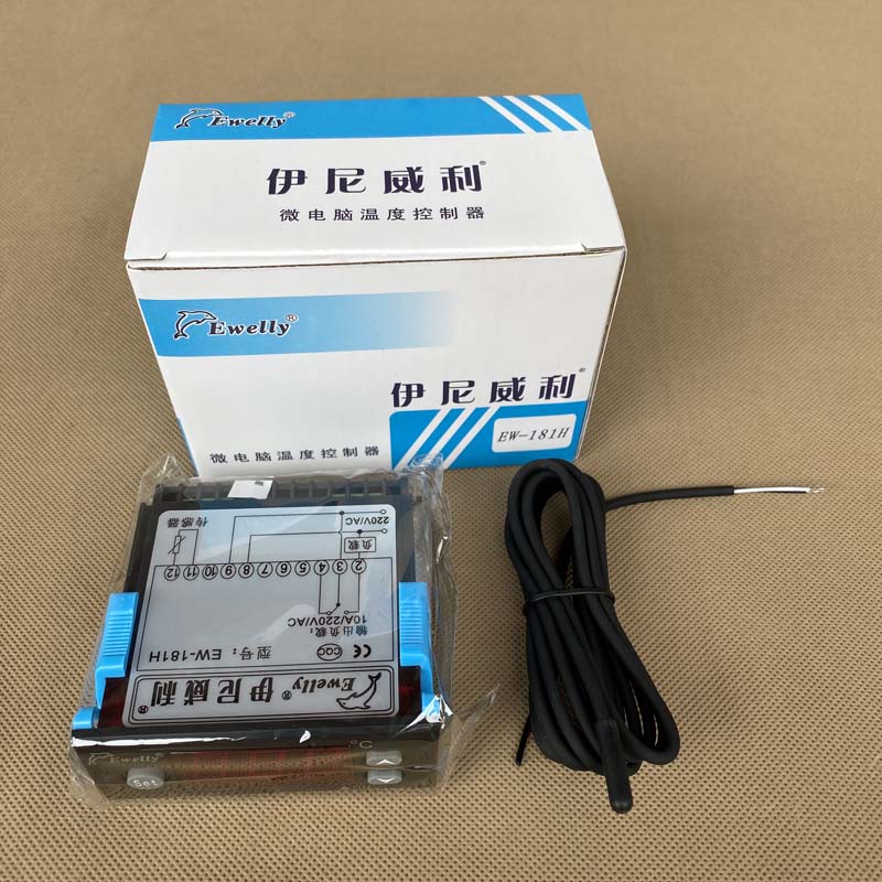 Iney Willie thermostat EW-181H Seafood Pool Freezer Freezer Freezer Temperature Controller Temperature Controller monitor monitor