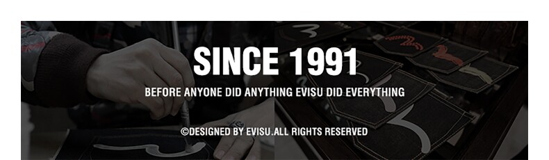 EVISU мужской голова будды вышивка случайный тенденция механическая обработка шорты мужской 2ESHTM2SH237XXCT 