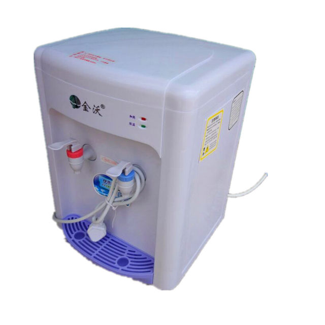 Guangdong ການຂົນສົ່ງຟຣີ desktop pipeline machine ice hot warm home ice cool water dispenser with water purifier direct Drinking quick connection