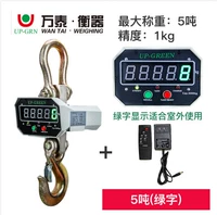 5 -тоновый зеленый дисплей персонажа