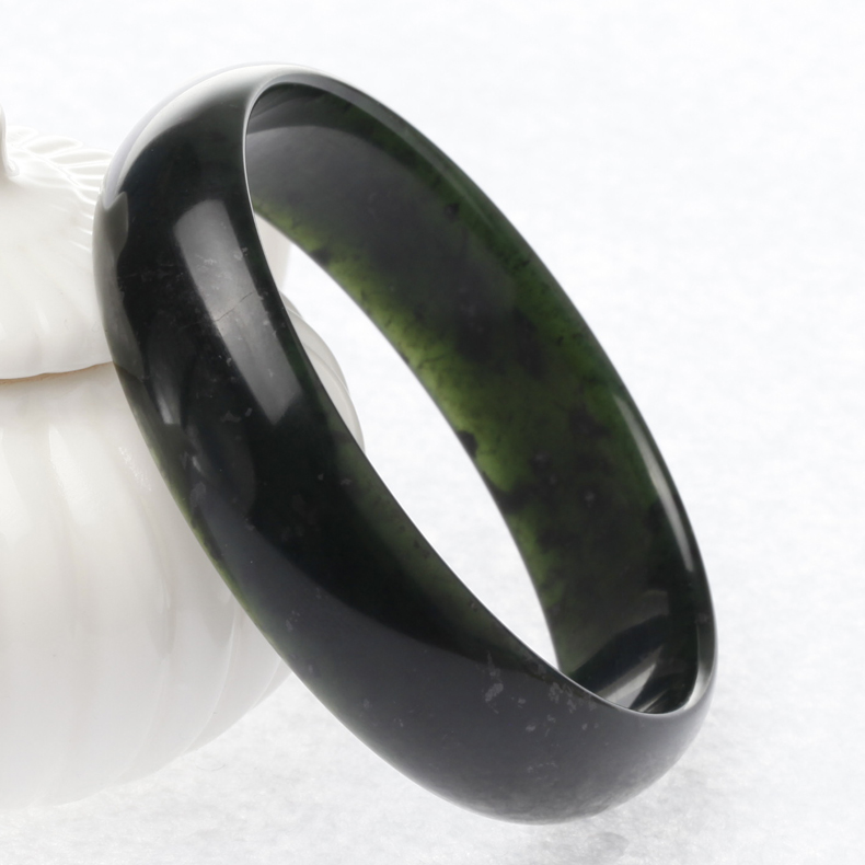 Natural blue field bracelet blue field bracelet ice transmitted light soldier terracotta terracotta with the same jade bracelet