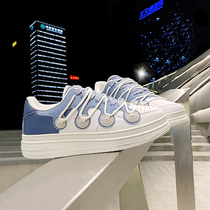 Thick Bottom Small White Shoes Mens New Day Department Youth Tide Card Casual Board Shoes Small Crowdart Lovers of the Genuine Leather Drestrainee Shoes men s