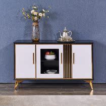 Marble sideboard modern minimalist locker living room porch cabinet dining room Nordic light luxury tea cabinet dining room cabinet