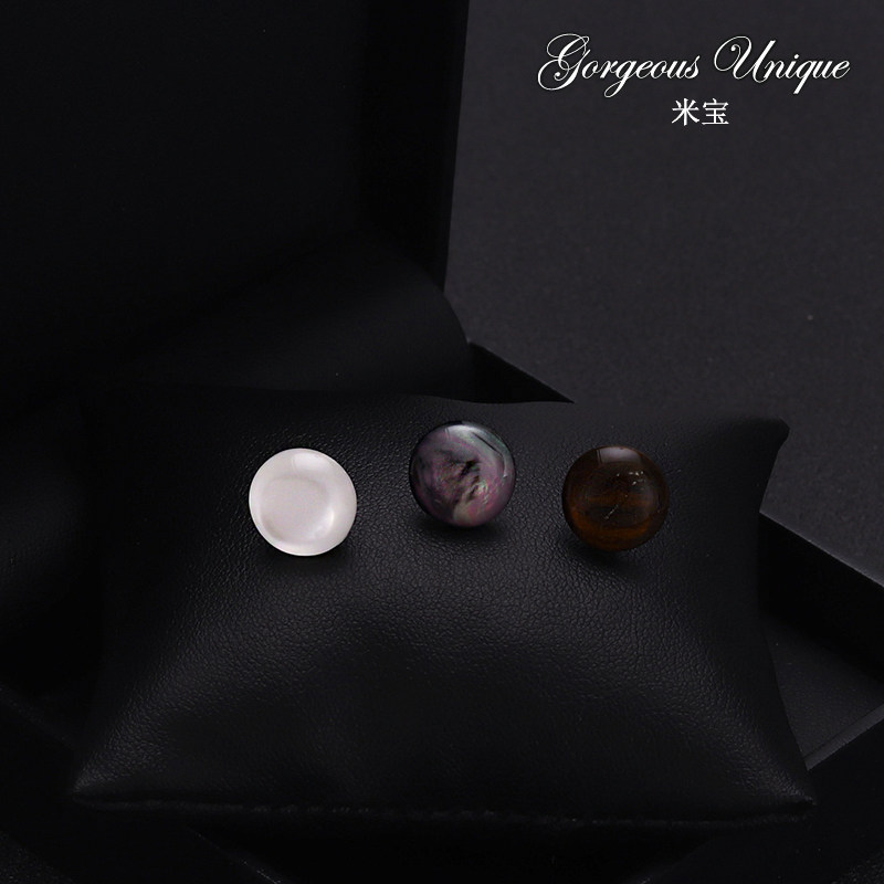 213 Handmade Custom Starry Black Neckline Neckline Buttoned Pin Mini anti-walking light brooch Decorative Cardiothoracic fastening clothing fixed