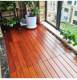 Outdoor anti-corrosion wood plank balcony floor self-paving solid wood terrace garden roger anti-corrosion wood plank cement floor directly laid