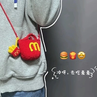 Сумка McDonald's (труба)+инструмент доставки кулон фри картофель фри.
