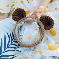 Сумка для бурого медведя (не -продукция) Отправить учебник+мяч украшения