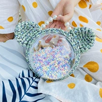 Сумка для лесного зеленого медведя (нефинансированный продукт) Отправить учебник+мяч украшения