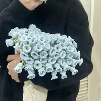 Серый синий + бежевая лилия из долины ковров [Материал] Бесплатный учебник