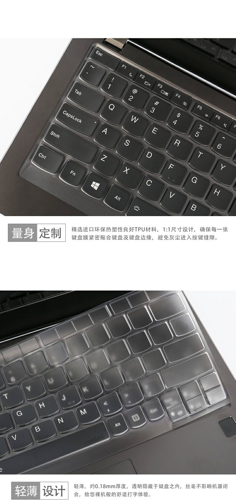 Lenovo Lenovo Zhaoyang K32 K22 E42 E43 E40 E52 E53 -80, k2450, K4450 30 12,5 14 dán bìa phim bàn phím máy tính xách tay pad bụi 15-inch - Phụ kiện máy tính xách tay decal dán máy tính casio 570vn plus