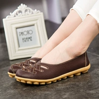 Nhà máy sản xuất dép Baotou trực tiếp cho nữ mùa hè phẳng đậu Hà Lan giày sandal nữ