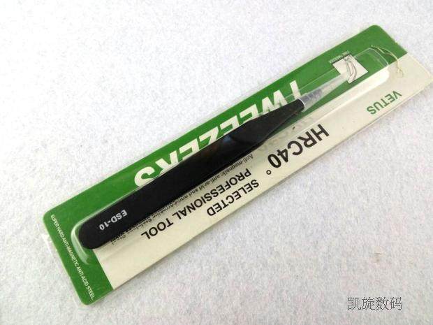 Telecom Dismantling Tools Repair Tweezers Antistatic Pointed Tweezers Clips Cleaning Tools