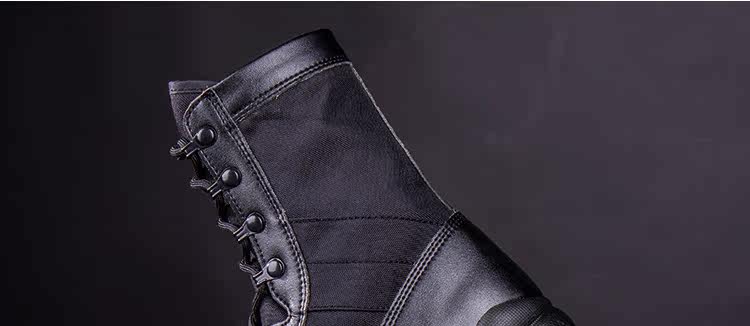 Boots militaires pour homme - respirant - Ref 1399352 Image 56