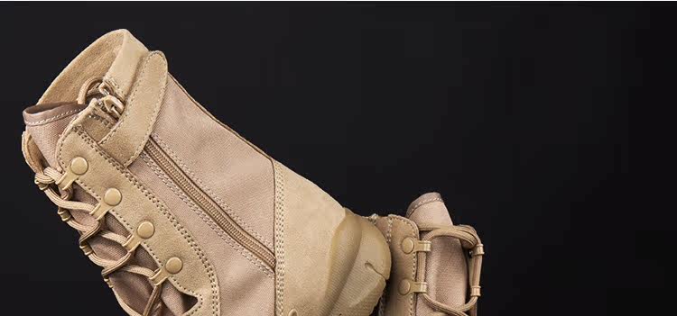 Boots militaires pour homme - respirant - Ref 1399352 Image 50