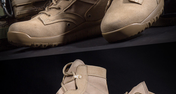 Bottes militaires pour homme - porter - Ref 1402080 Image 37