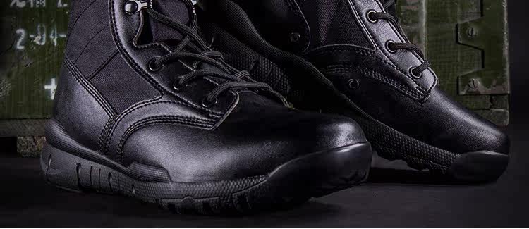 Boots militaires pour homme - respirant - Ref 1399352 Image 45