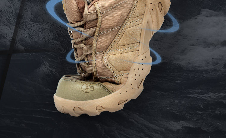 Bottes militaires pour homme - dérapage - Ref 1398891 Image 32