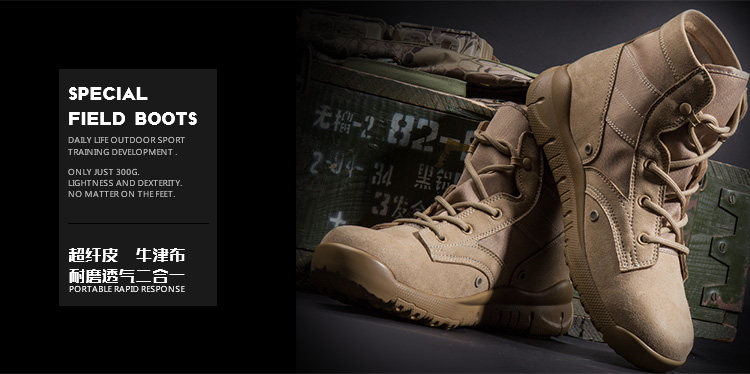 Bottes militaires pour homme - porter - Ref 1399130 Image 40