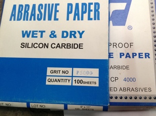 MT water sandpaper CC88P grinding polishing fine grinding instrument machine tool car jade paint accessories 5000#