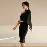 Весеннее приталенное сексуальное платье, 2021 года, яркий броский стиль