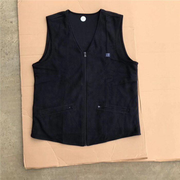 Diu Diu Navy Thermal Fleece Vest Vest