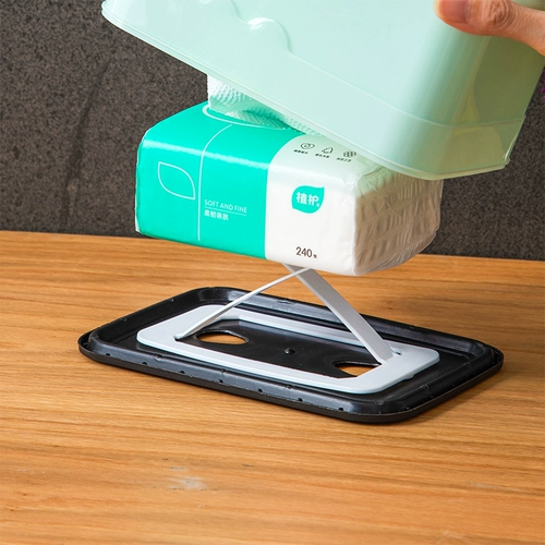 Бумажная ткань коробка подъема пружина накачанная бумажная коробка.