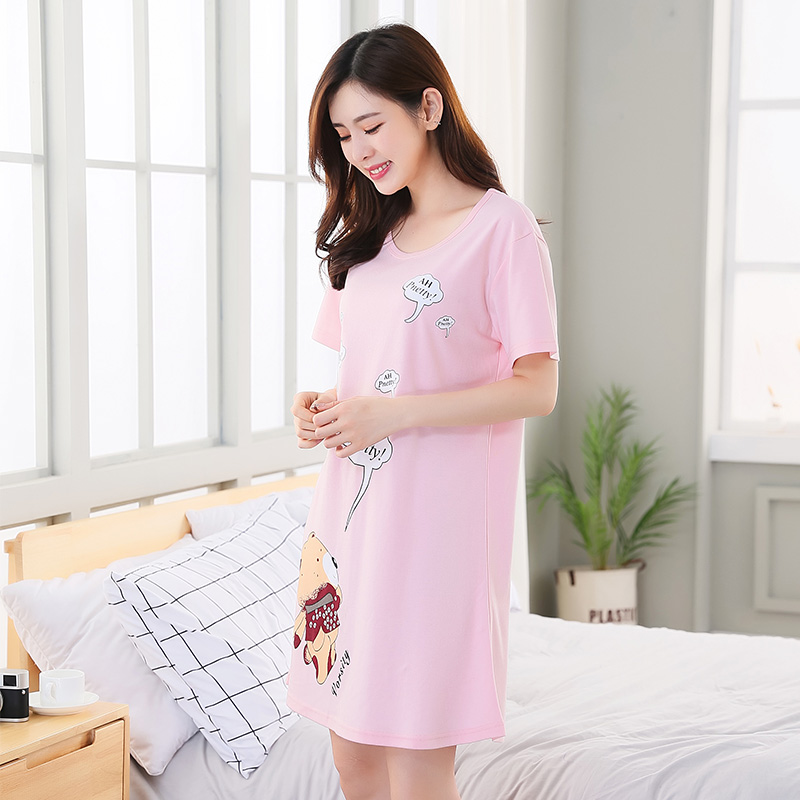 Nightdress nữ mùa hè cotton Hàn Quốc sinh viên tươi không tay đồ ngủ nữ mùa hè sling dễ thương rùa vest dịch vụ nhà