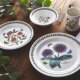 ນໍາເຂົ້າຈາກອັງກິດ Portmeirion Potter Merrill Garden ceramic flat plate round plate ອາຫານຕາເວັນຕົກຈານເລິກບ້ານ