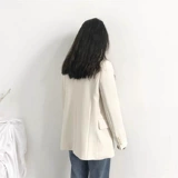 Весенний осенний сексуальный белый пиджак классического кроя для отдыха, подходит для подростков, премиум класс