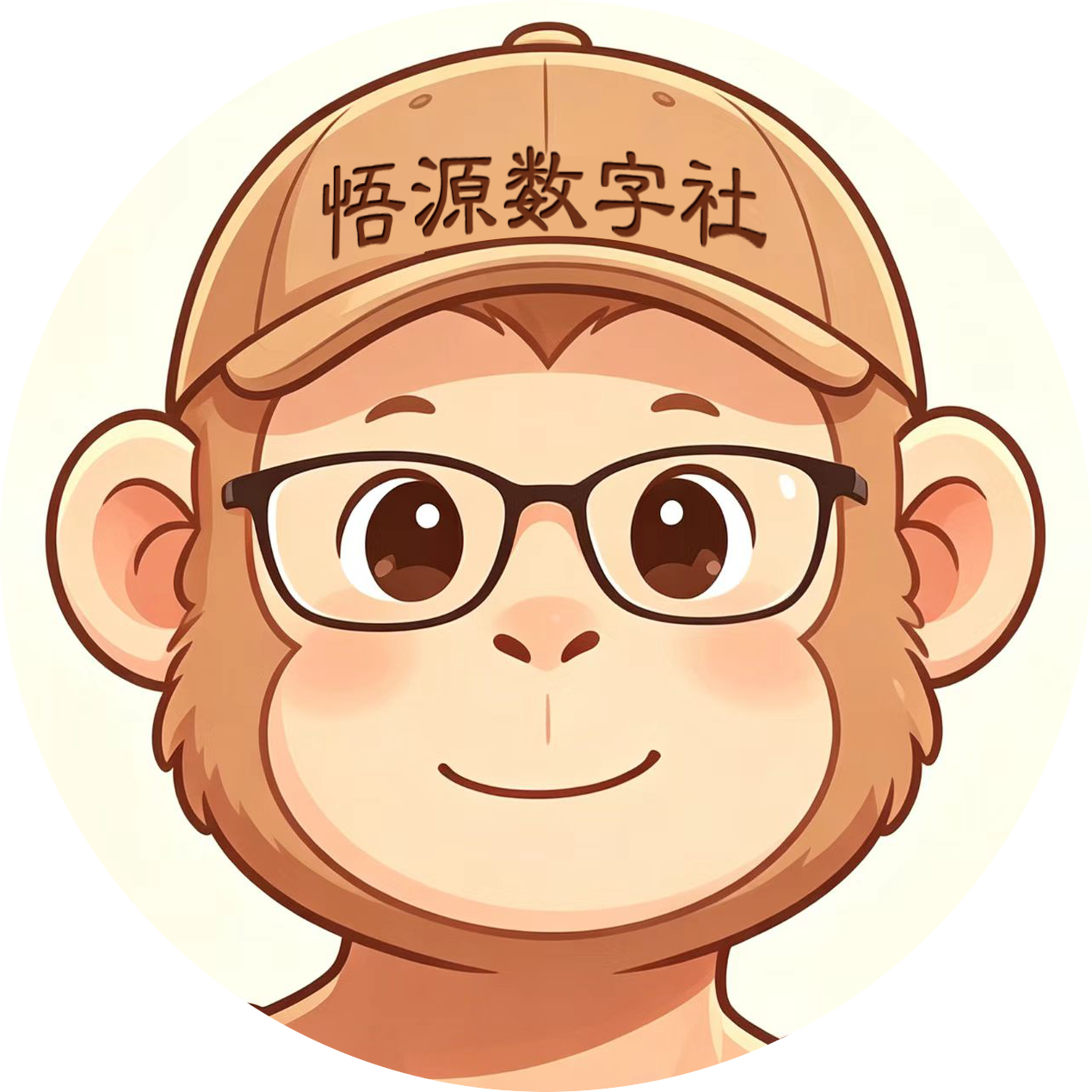 悟源数字社的LOGO