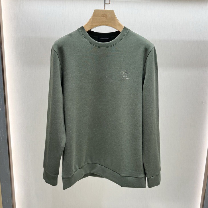 Bos Shenwei Cashmere-Containing Soft and Comfortable Autumn and Winter Round Neck Long-Sleeved T-Shirt 133131663380 Tag 1980