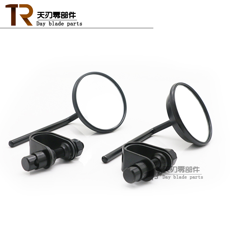 Sửa đổi xe máy retro Harley Ranger King GN cà phê sửa đổi gương chiếu hậu gương gương gương lùn xe máy