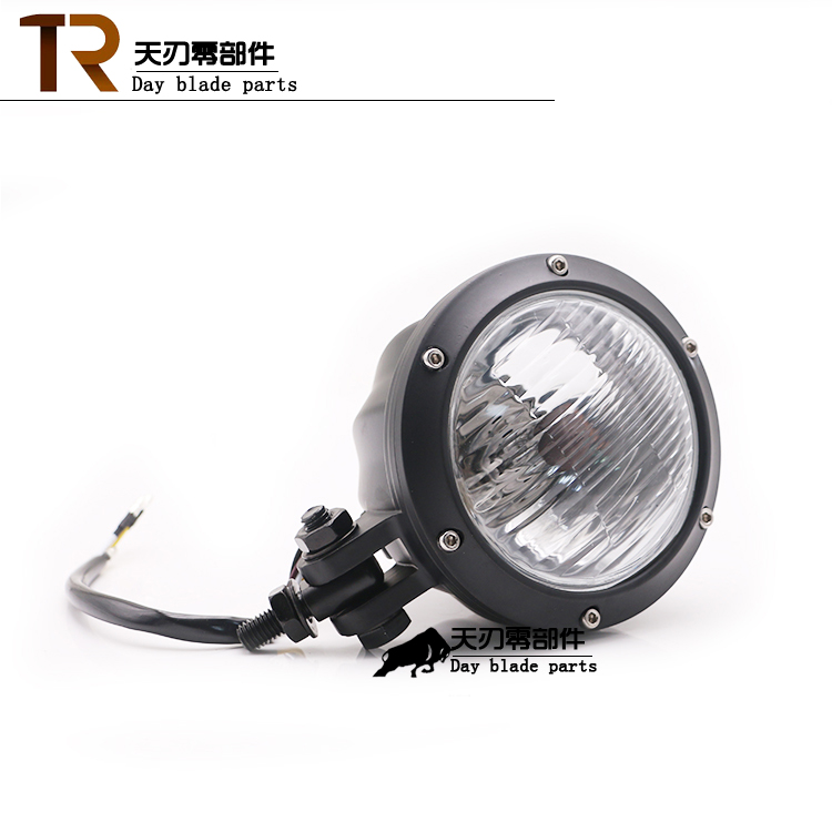 Đèn pha retro trang trí đèn pha xe hơi Harley kính râm Đèn pha retro gần đèn pha xe máy đèn xe máy future