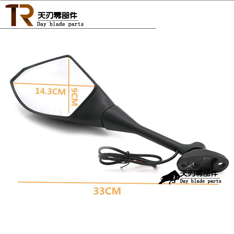 Xe máy Honda CBR100 Kawasaki nhỏ trong nước chân trời ninja phổ biến sửa đổi gương chiếu hậu LED kính yaz zin chính hãng