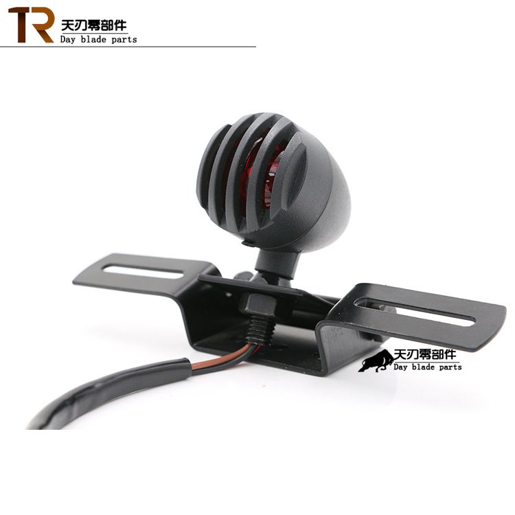 Xe máy được cải tiến bằng kim loại retro đèn hậu Harley Cruise Prince CG125GN125 đèn hậu phanh sau đèn led siêu sáng cho xe máy