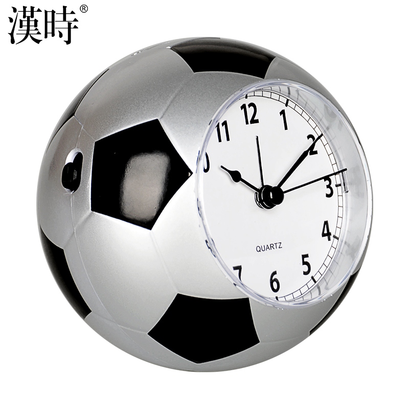 Sáng tạo trẻ em Alarm Clock Student Mute đầu giường Clock Cartoon dễ thương Tính Xem Simple Football Clock HA09.