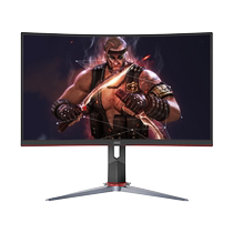 AOC27英寸显示器240Hz电竞曲面C27G2Z台式电脑屏幕旋转升降144Hz