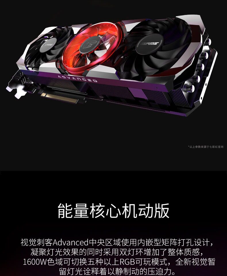 Видеокарта 七彩虹rtx3080/ti火神vulcan oc电脑台式游戏独立显卡