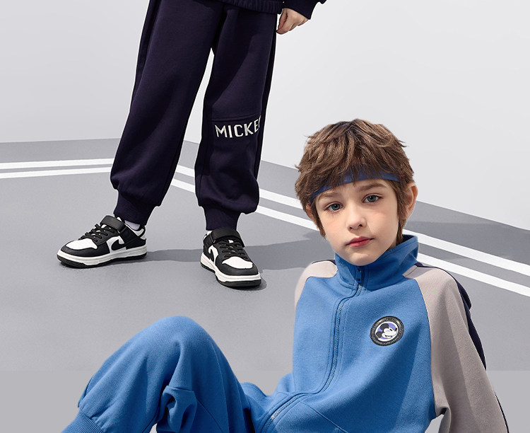 Дисней, спортивный костюм подходит для мужчин и женщин, весенняя детская толстовка, штаны для отдыха, комплект, тренд сезона 