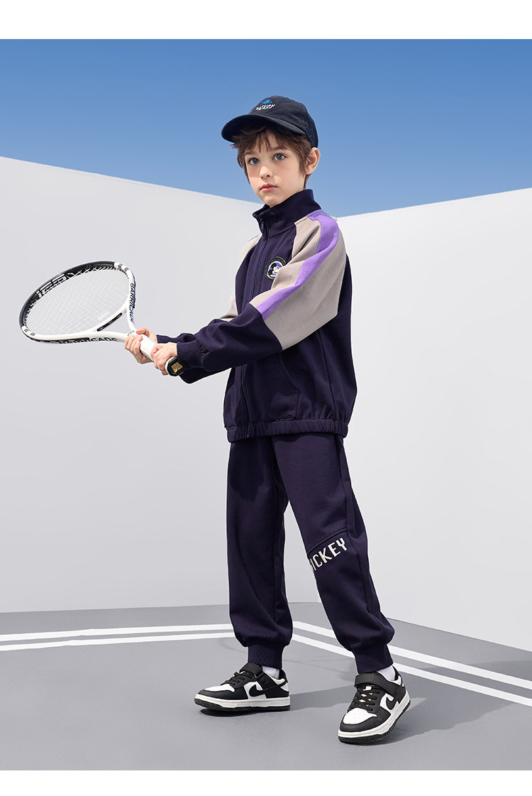 Дисней, спортивный костюм подходит для мужчин и женщин, весенняя детская толстовка, штаны для отдыха, комплект, тренд сезона 