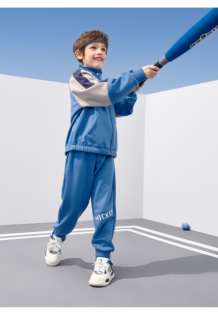 Дисней, спортивный костюм подходит для мужчин и женщин, весенняя детская толстовка, штаны для отдыха, комплект, тренд сезона 