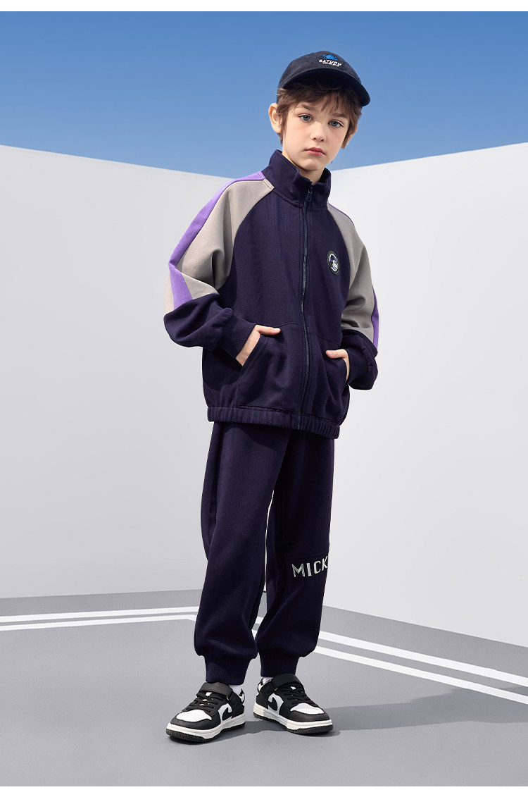 Дисней, спортивный костюм подходит для мужчин и женщин, весенняя детская толстовка, штаны для отдыха, комплект, тренд сезона 