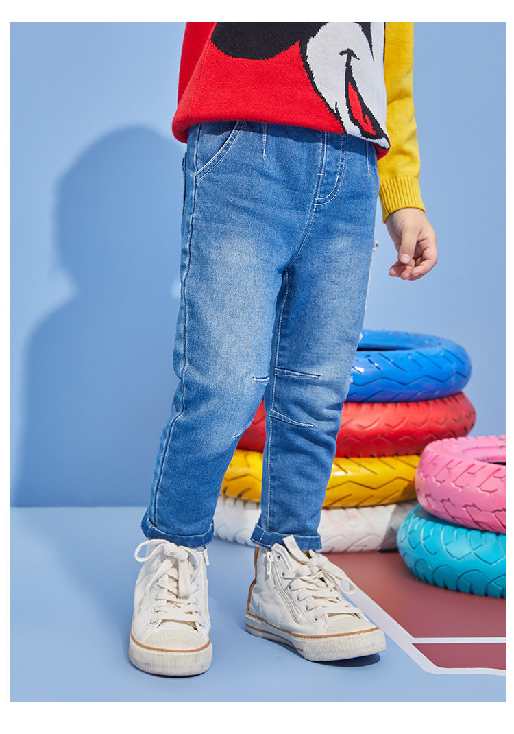 Дисней, осенняя летняя одежда, детские джинсы, штаны disney baby 