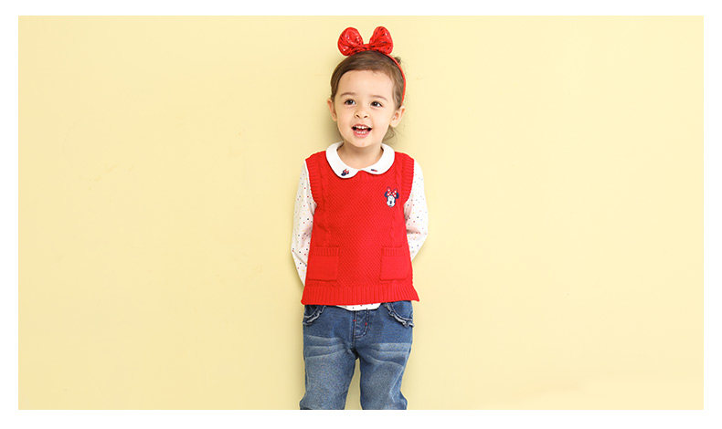 Pull fille DISNEY BABY à sans manches - Ref 2104712 Image 13